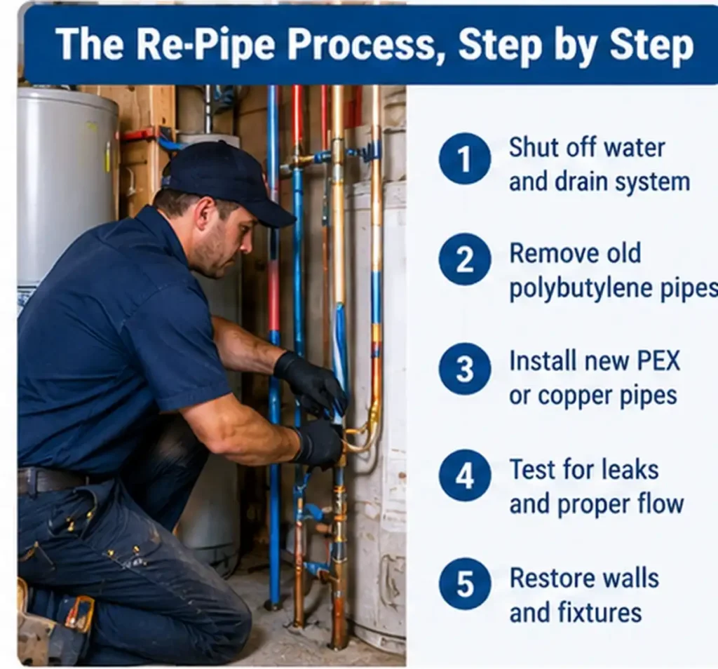 Re-Pipe Process