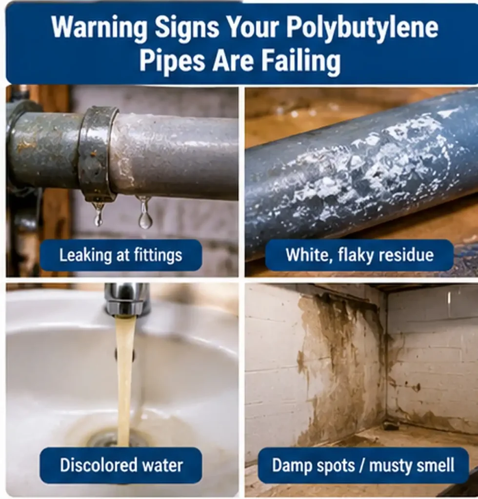 Warning Signs Your Polybutylene Pipes Are Failing
