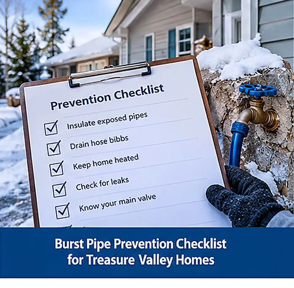 Burst Pipe Prevention Checklist for Treasure Valley Homes