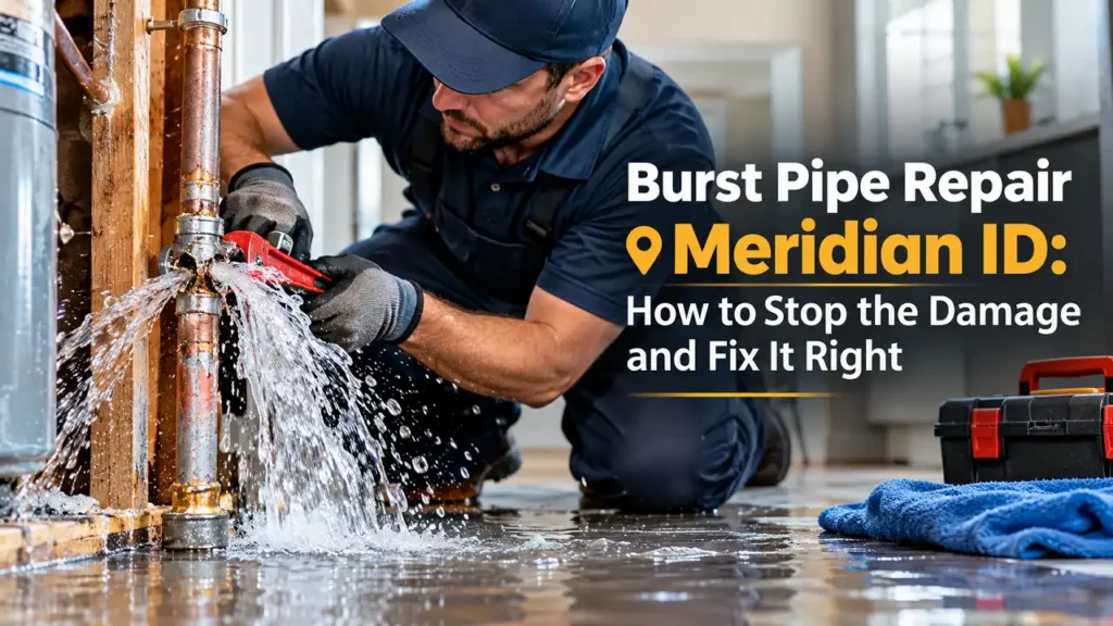 Burst Pipe Repair Meridian ID How to Stop the Damage and Fix It Right
