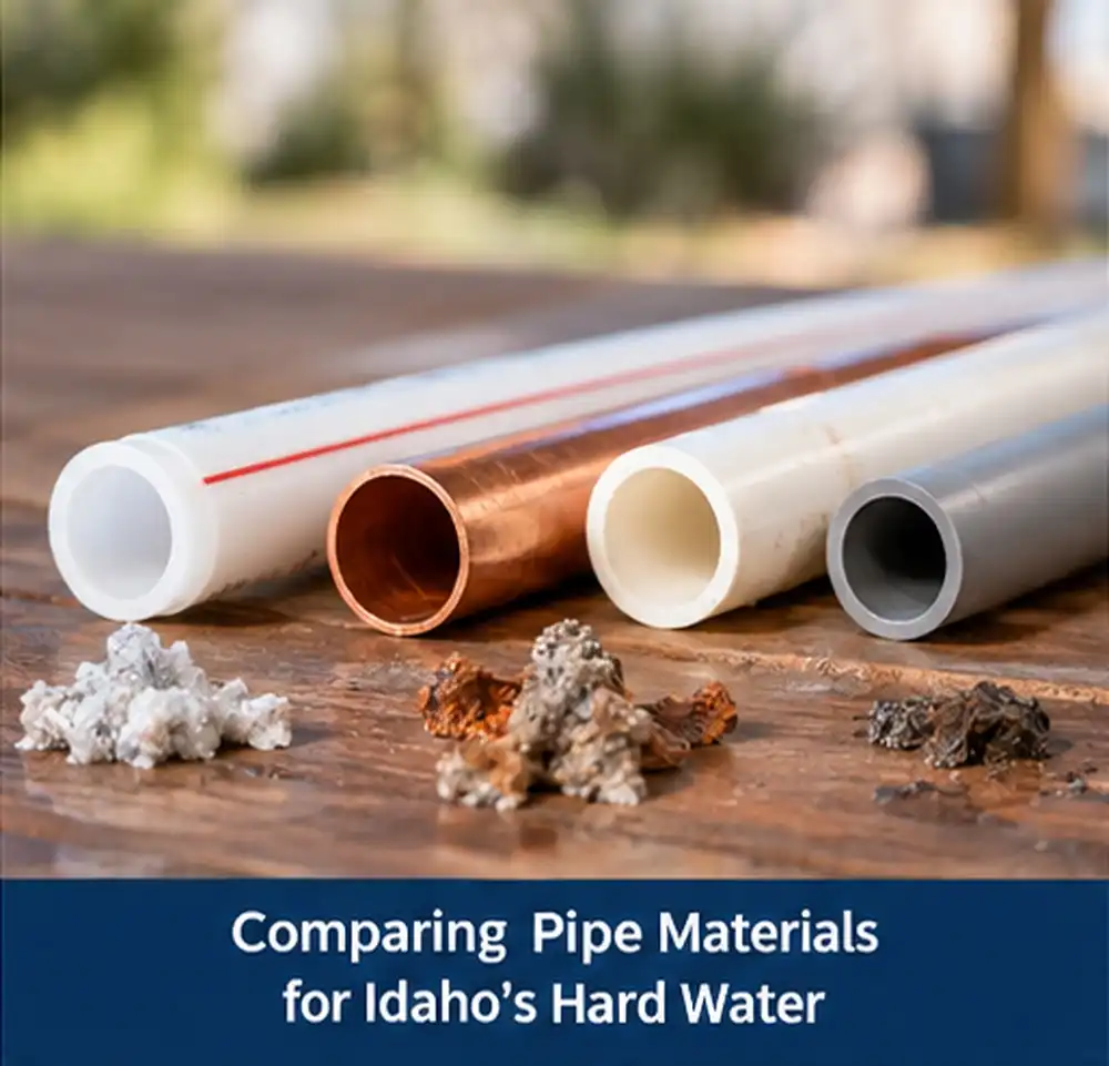 Comparing Pipe Materials for Idaho's Hard Water