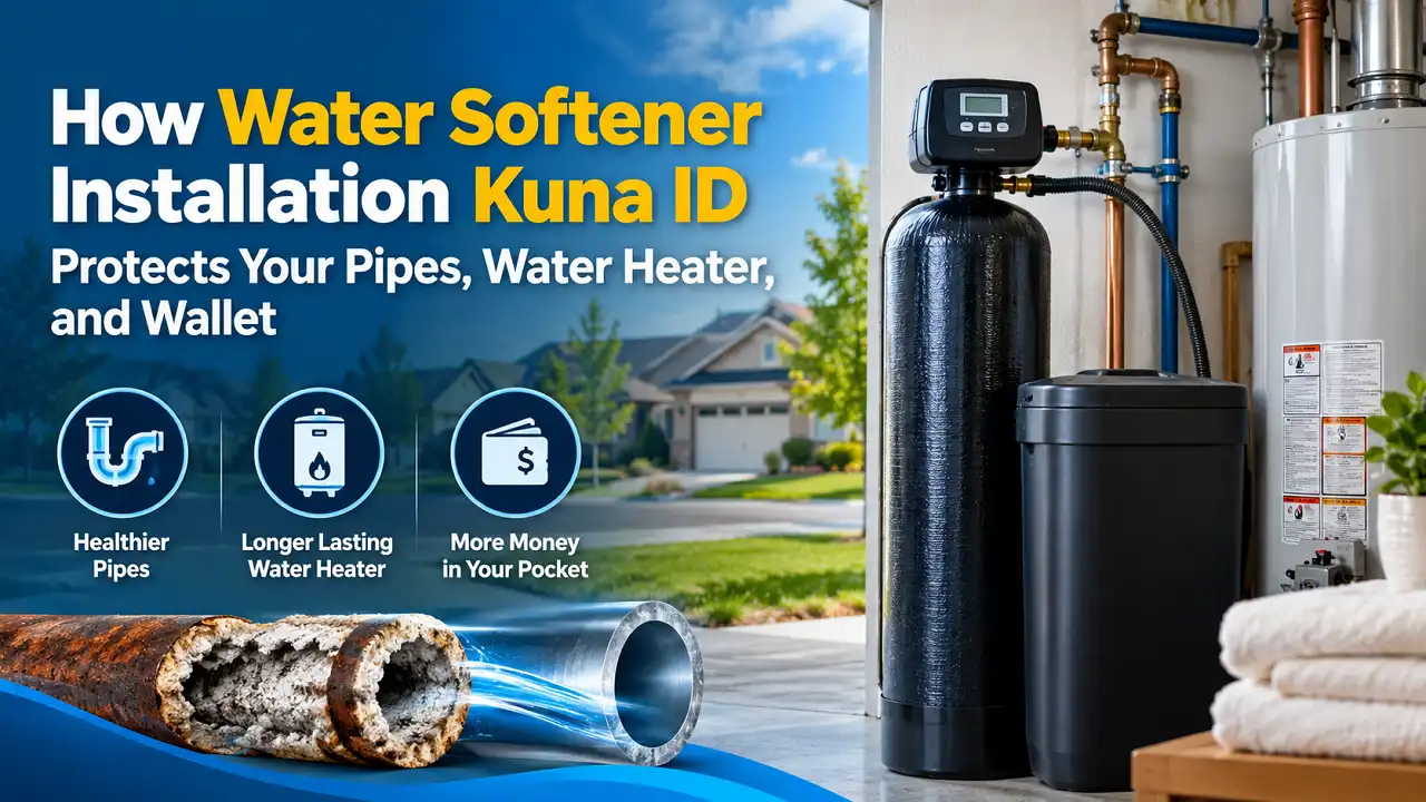 How Water Softener Installation Kuna ID Protects Your Pipes, Water Heater, and Wallet