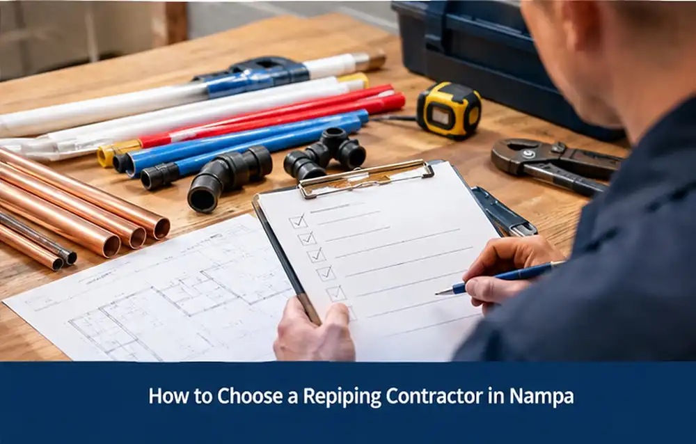 How to Choose a Repiping Contractor in Nampa