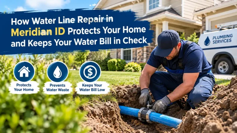 How Water Line Repair in Meridian ID Protects Your Home and Keeps Your Water Bill in Check