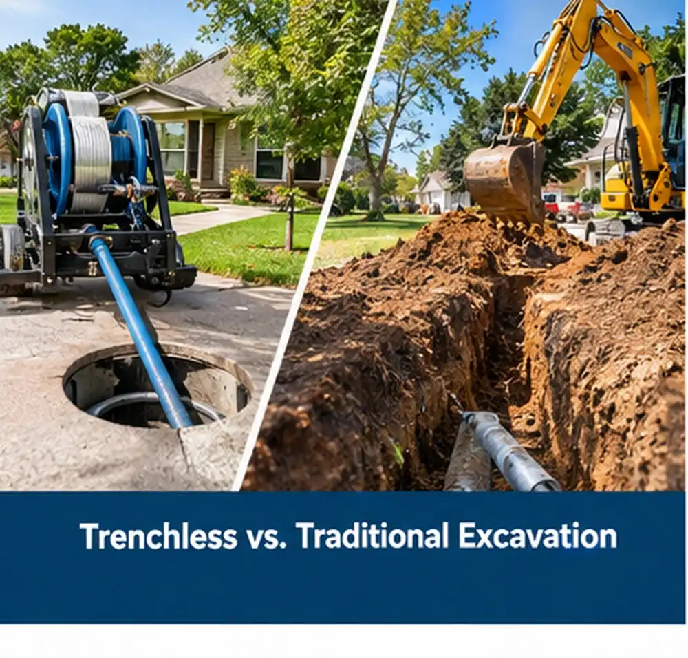 Trenchless vs. Traditional Excavation