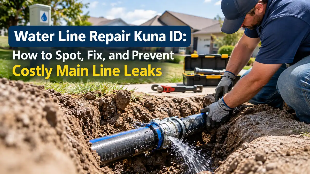 Water Line Repair Kuna ID How to Spot, Fix, and Prevent Costly Main Line Leaks